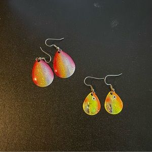 Fishing earrings
